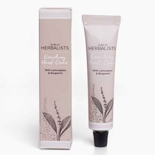 Vegan Enriching Hand Cream- Lemongrass & Bergamot 30ml