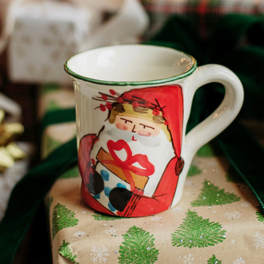 Vietri Old St. Nick 2026 Limited Edition Mug