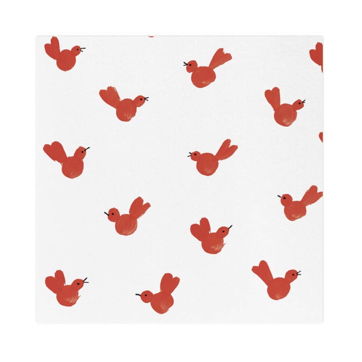 Vietri Papersoft Napkins Red Bird Cocktail Napkins (Pack of 20)