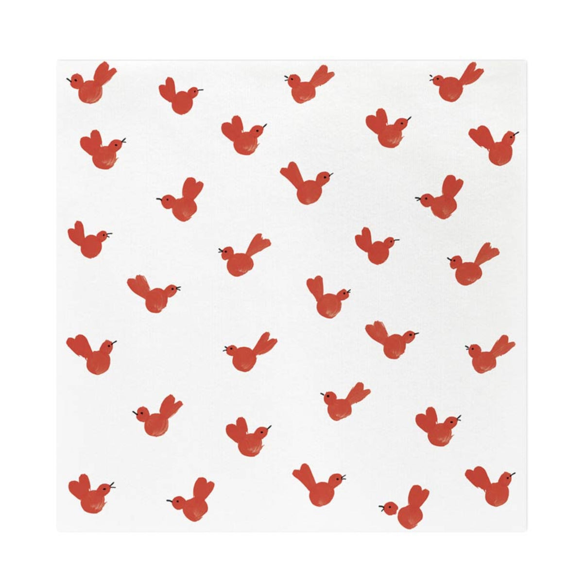 Vietri Papersoft Napkins Red Bird Dinner Napkins (Pack of 20)