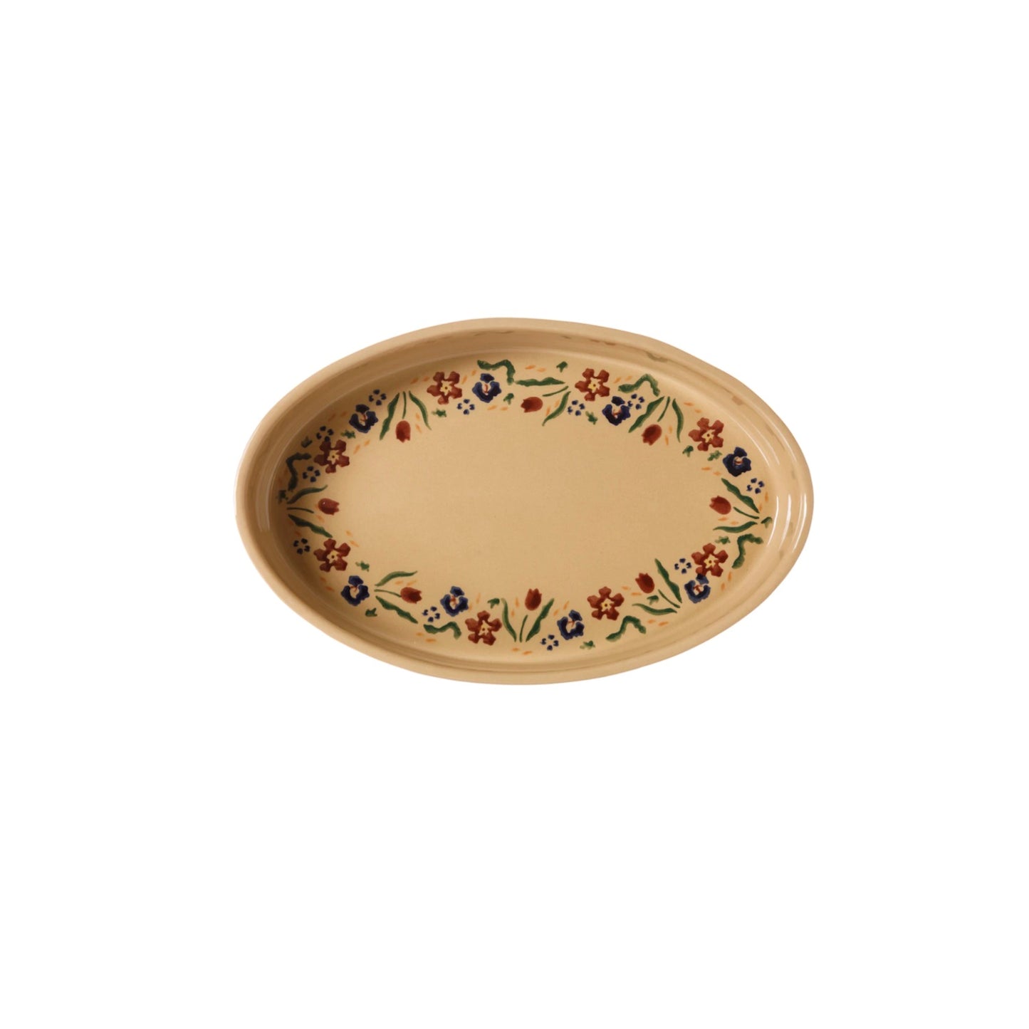 Wildflower Meadow Medium Oval Oven Dish