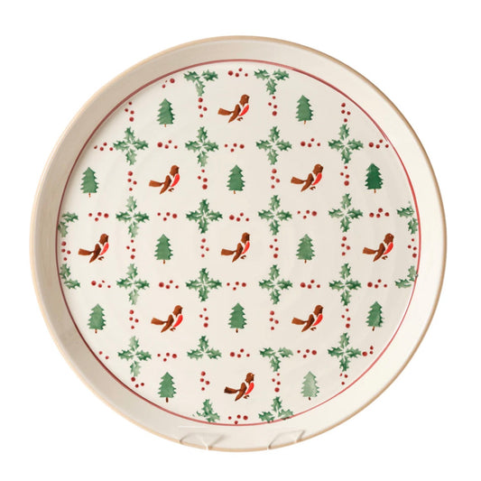 Winter Robin Presentation Platter