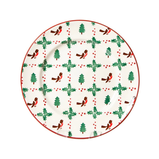 Winter Robin Serving Plate