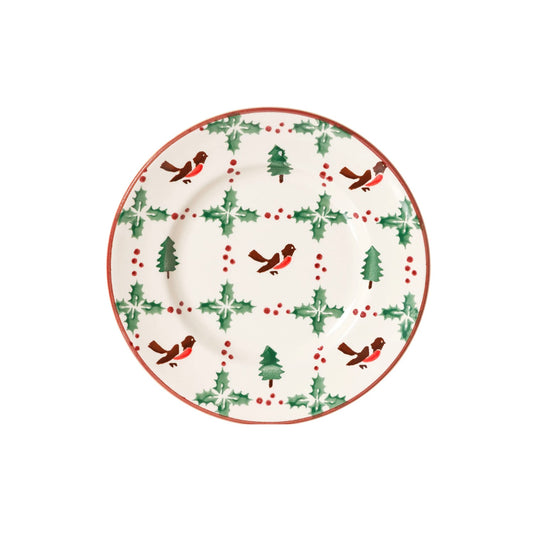 Winter Robin Side Plate