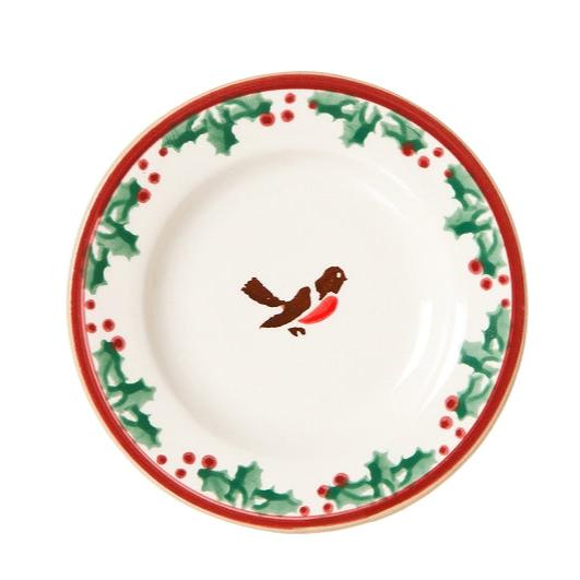 Winter Robin Tiny Plate