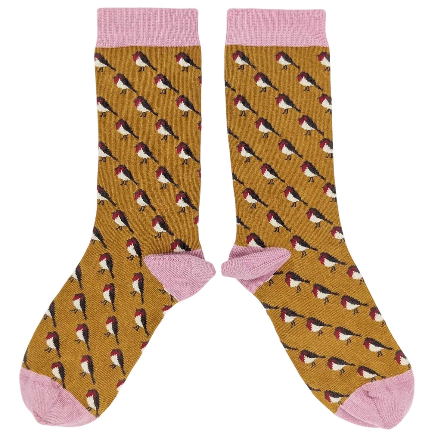 Catherine Tough Women's Organic Cotton Crew Socks - Robin