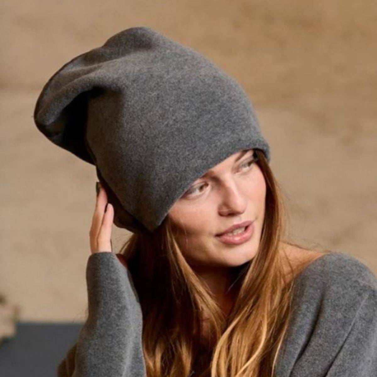 Henriette Steffensen Copenhagen Fleece Hat - Grey