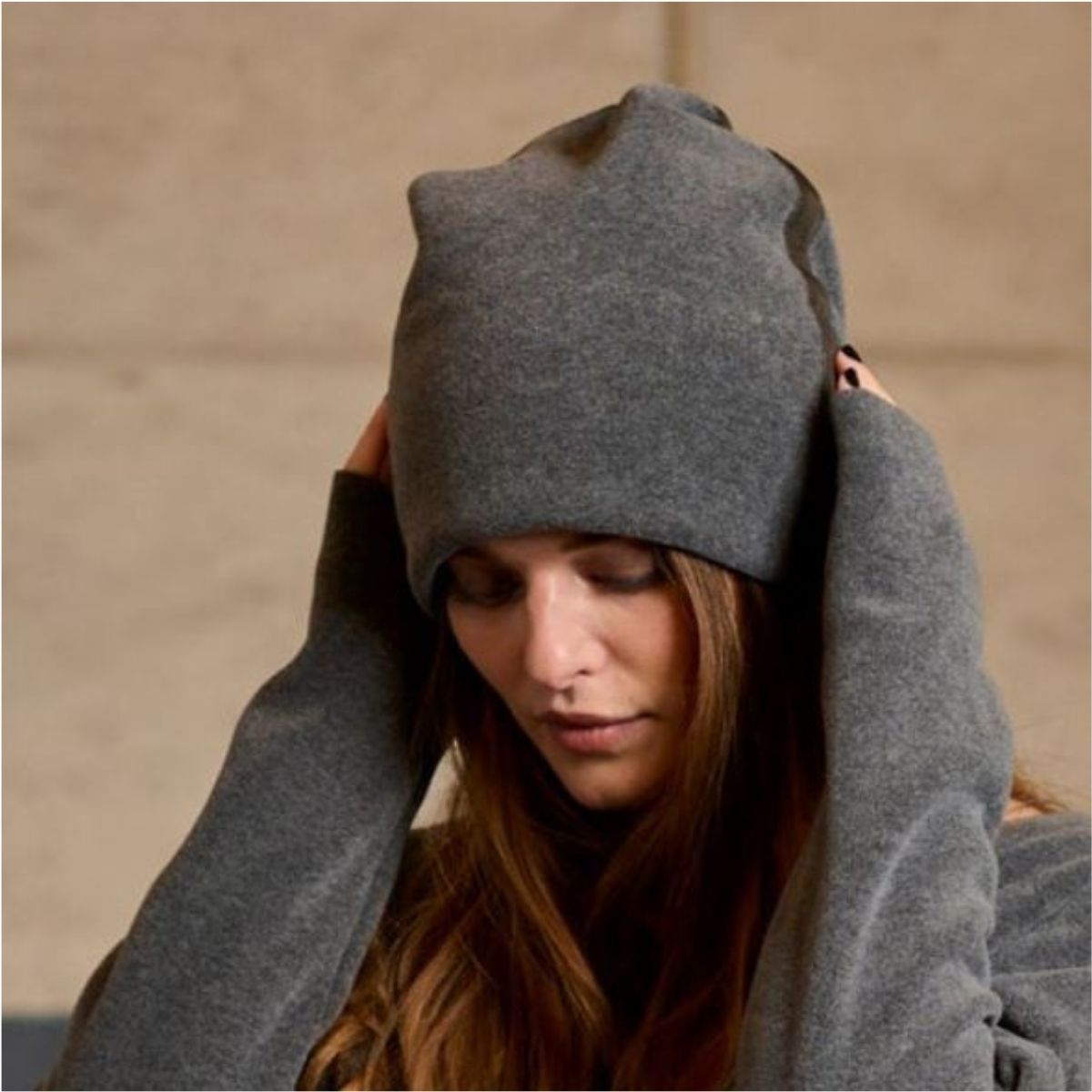 Henriette Steffensen Copenhagen Fleece Hat - Grey