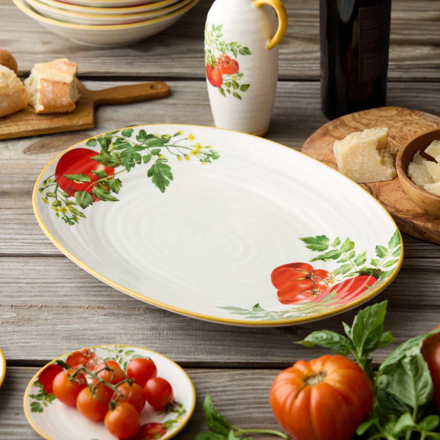Pomodoro Oval Platter