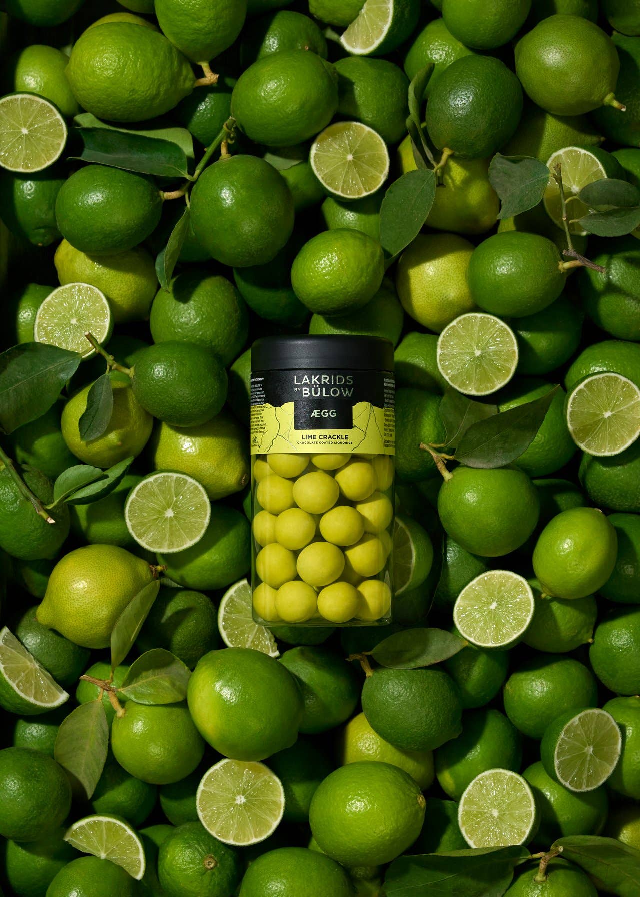 Lakrids by Bülow - Limited Edition: LIME CRACKLE - Chocolate Coated Licorice