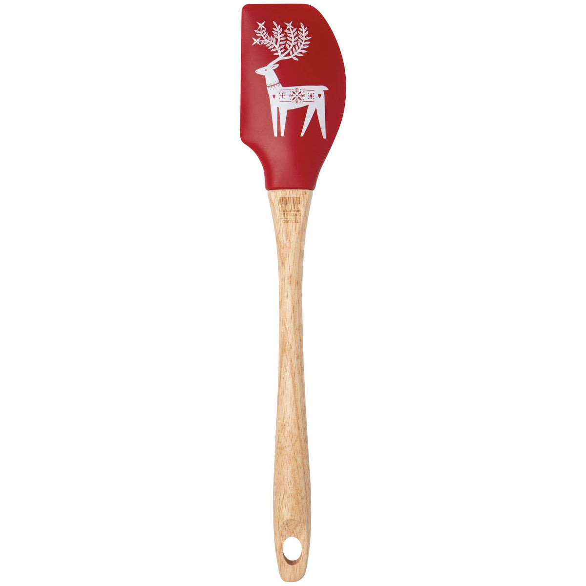 Folk Forest Christmas Spatula