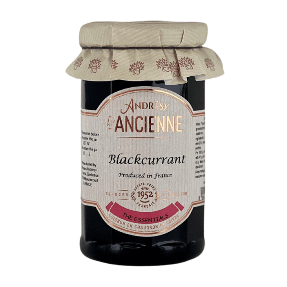 Les Confitures a l'Ancienne Blackcurrant Jam