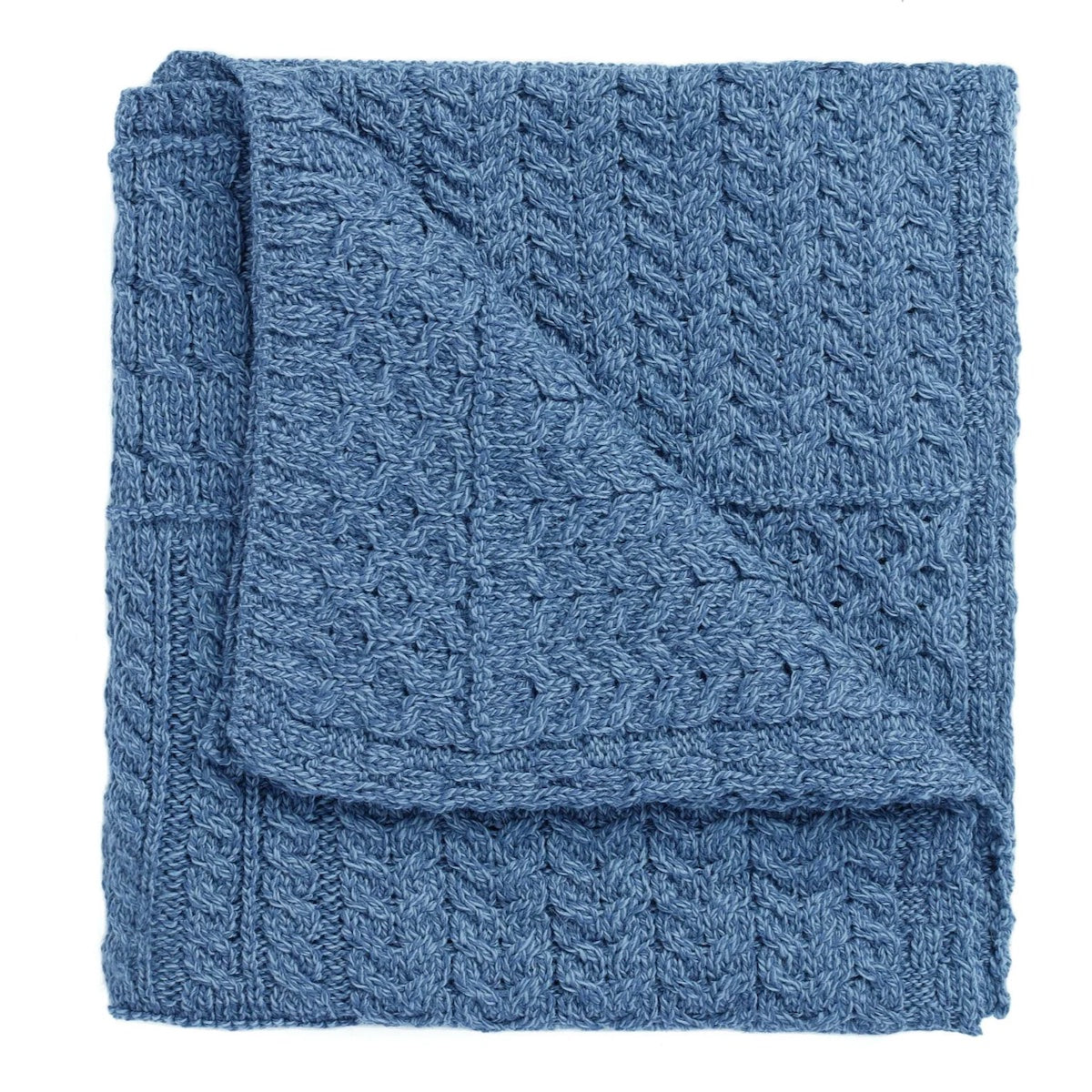 Patchwork Blanket - Denim