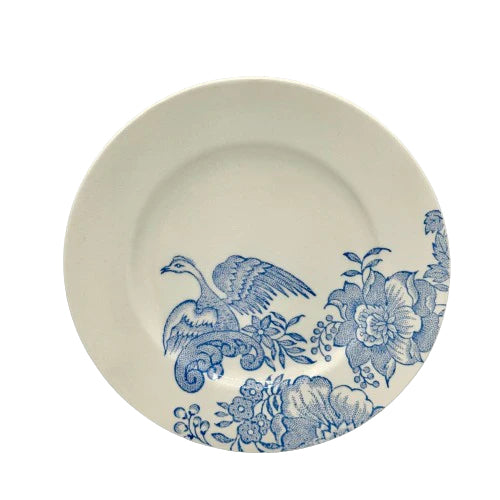 Blue Asiatic Pheasants 7" Accent Plate - Retired