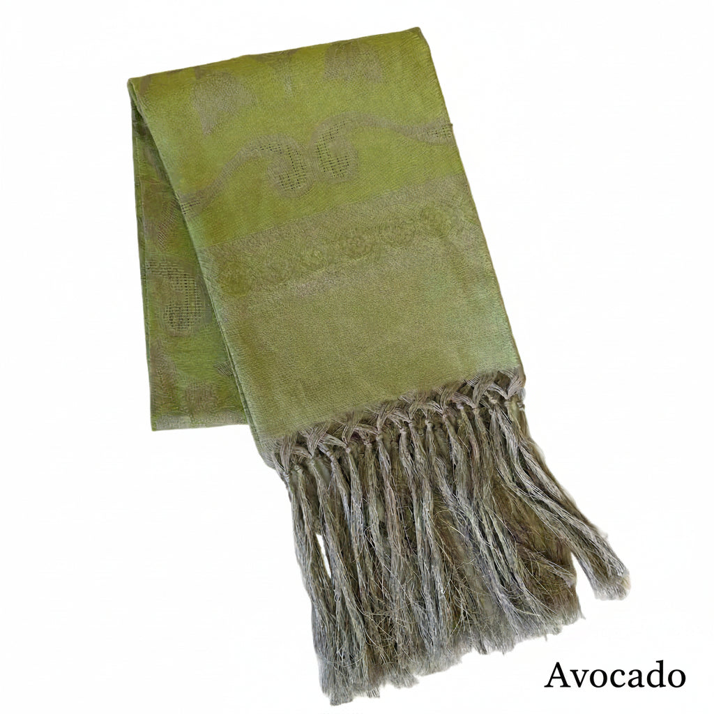 Tessitura Pardi Damasco Rustica 100% Linen Large (Bath) Towel with Fringe