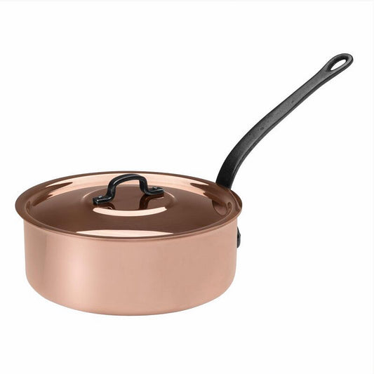 Baumalu Copper Saute Pan with Lid