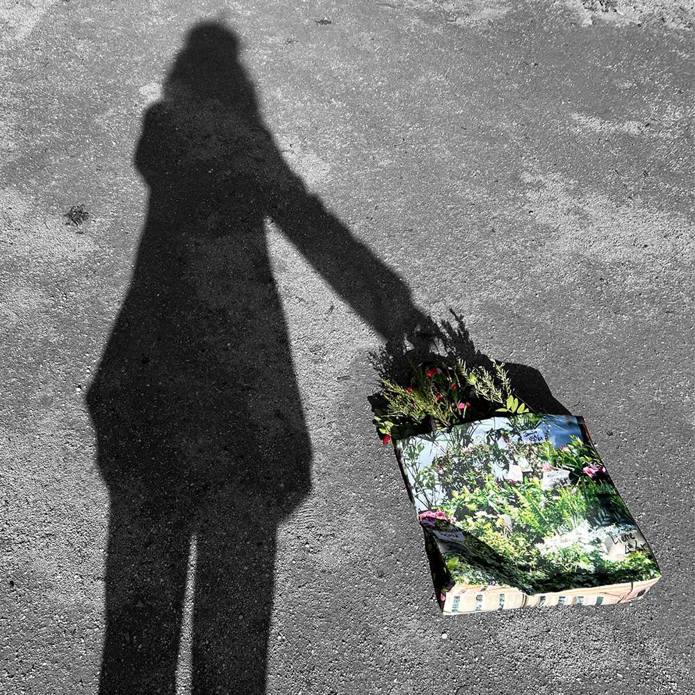 Maron Bouillie - “Flowers” Market Tote