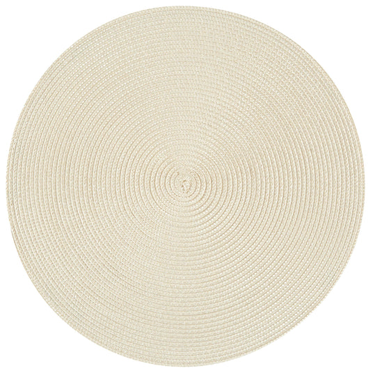 Disko Ivory Round Placemat Set/4
