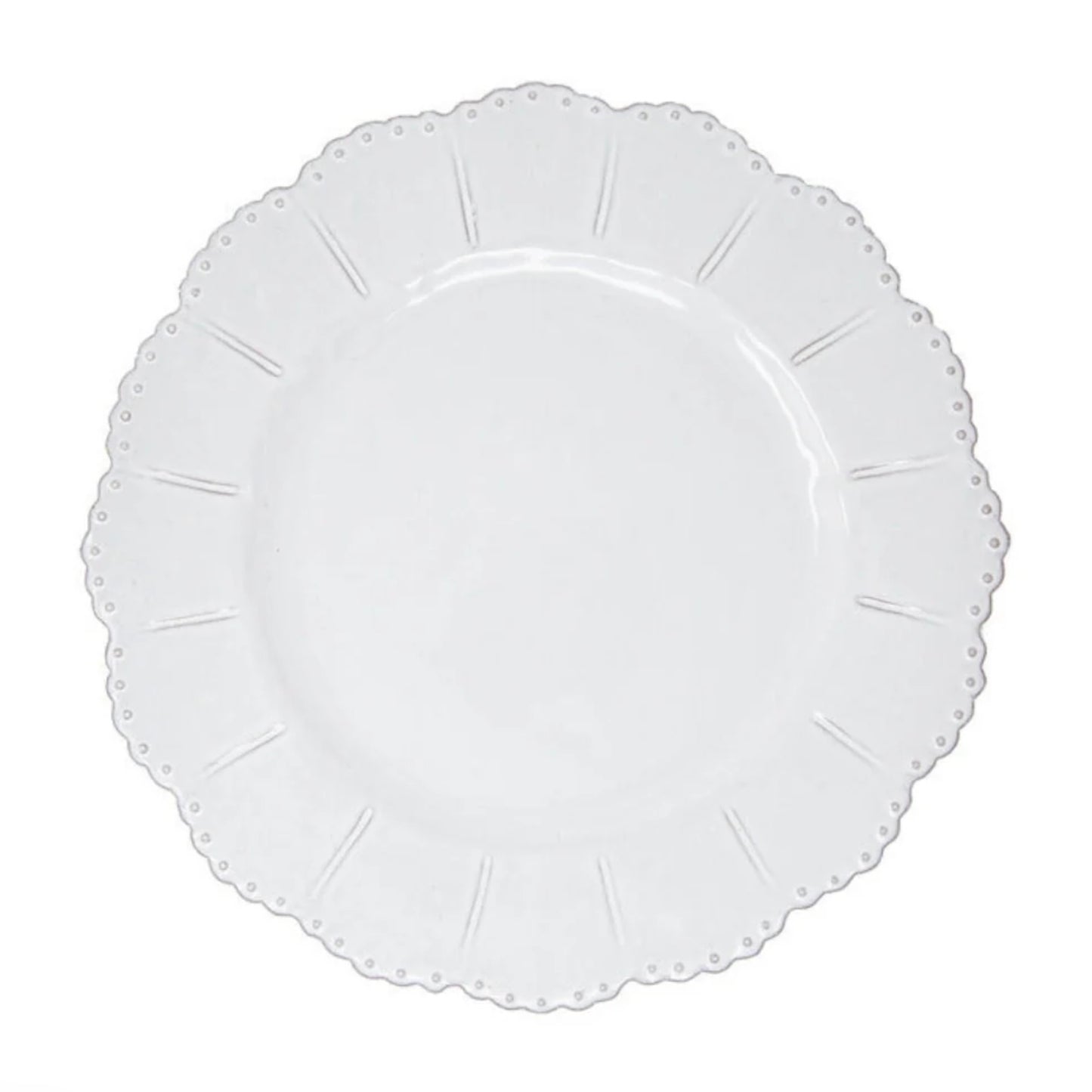 Arte Italica Bella Bianca Dinner Plate