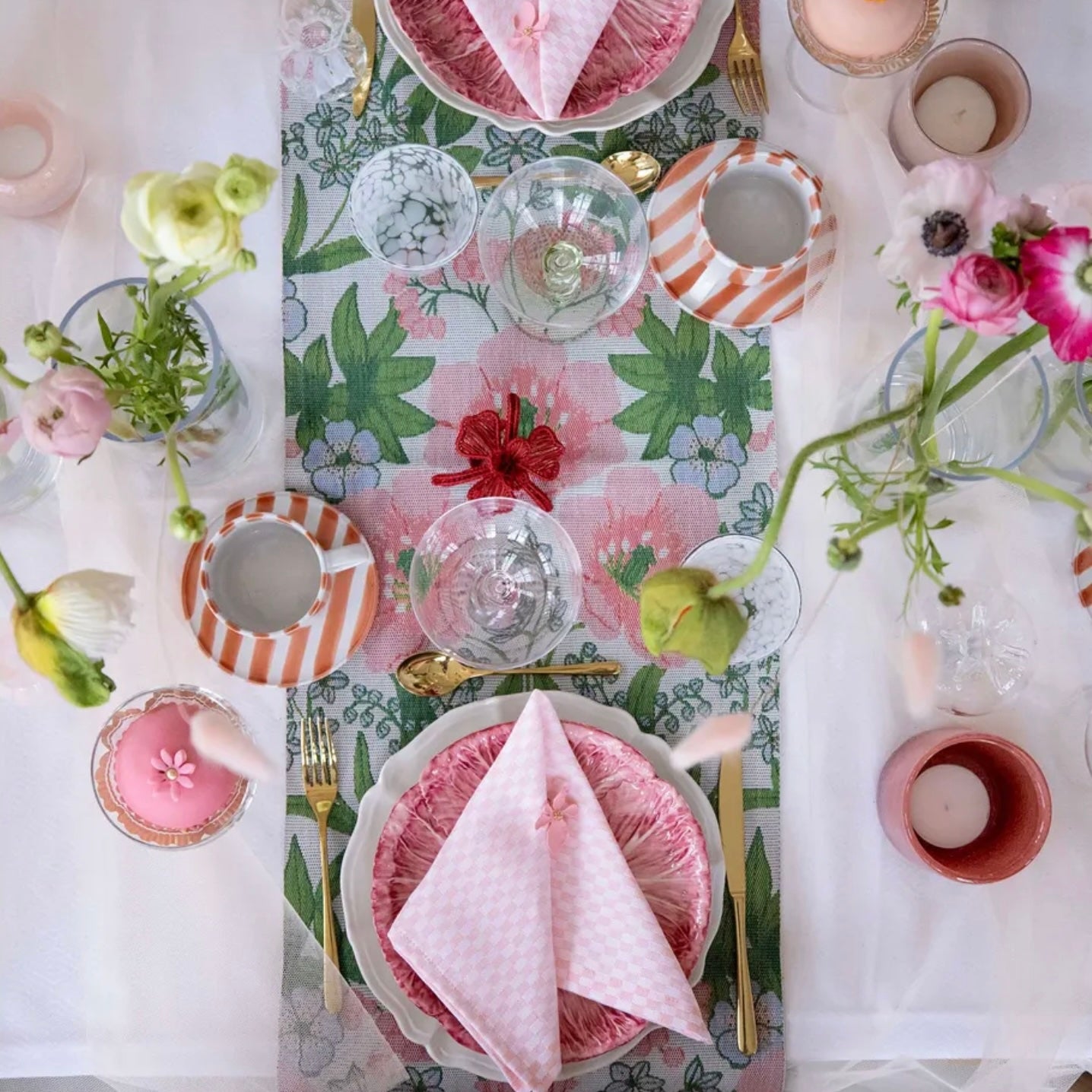 Ekelund Bettys Tulpaner Table Runner