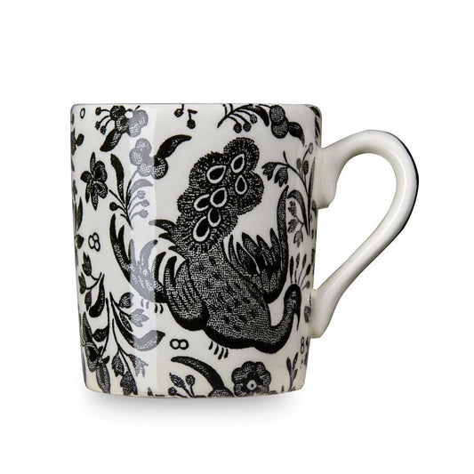 Black Regal Peacock Espresso Cup - Retired