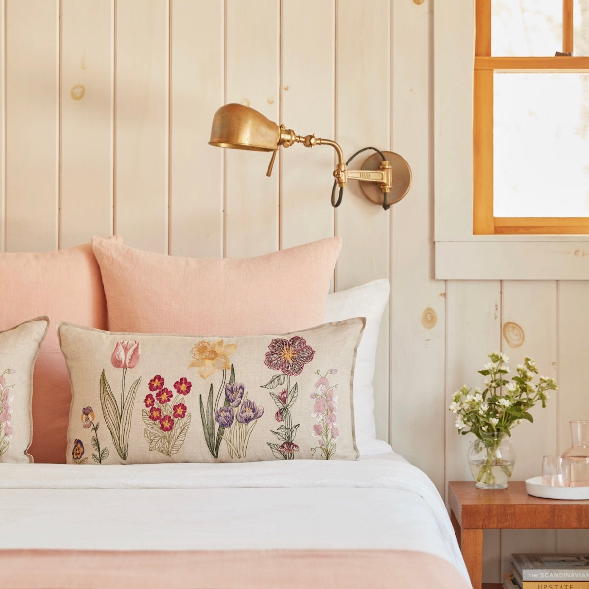 Coral & Tusk Blooms Pillow