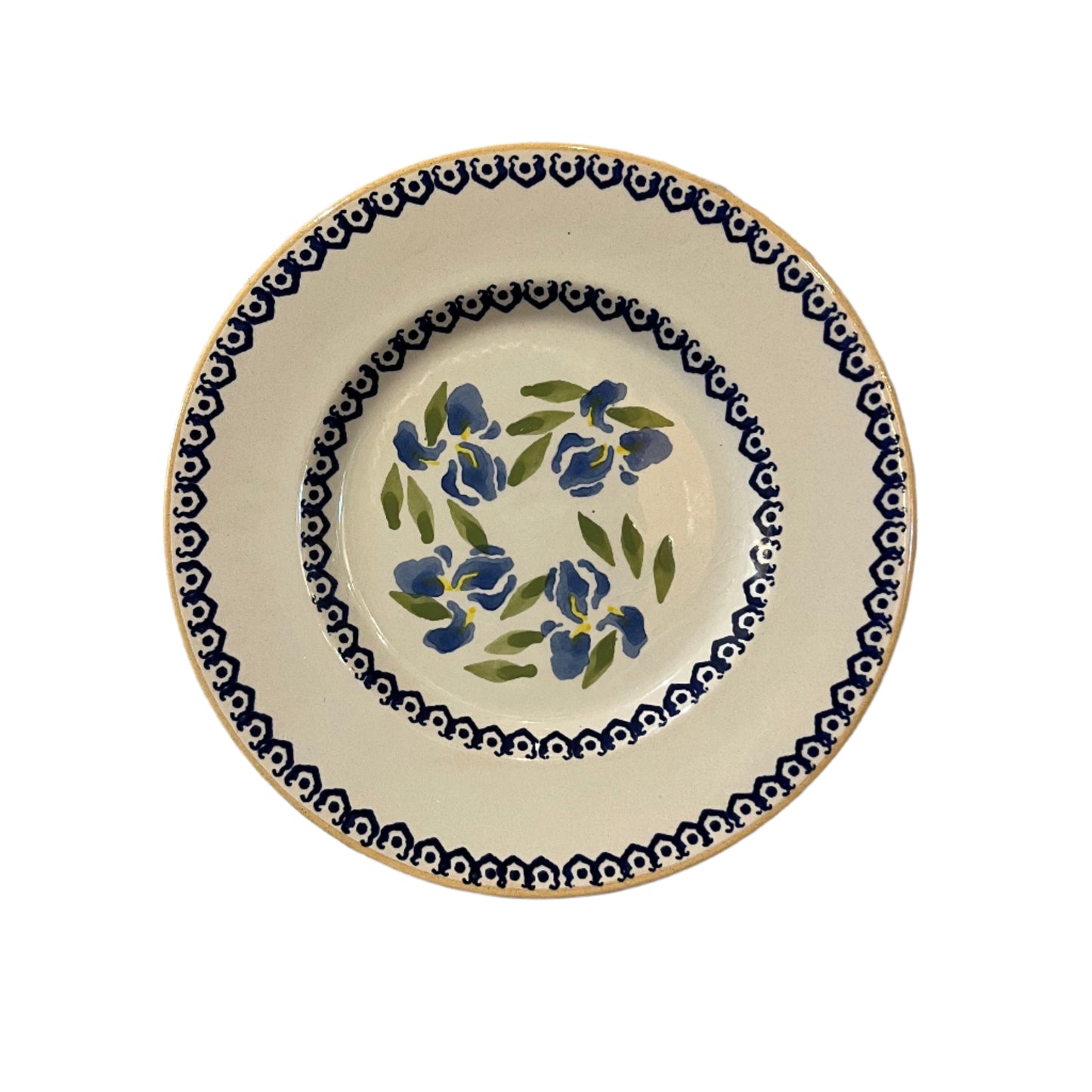 Nicholas Mosse Blue Iris Side Plate - Retired