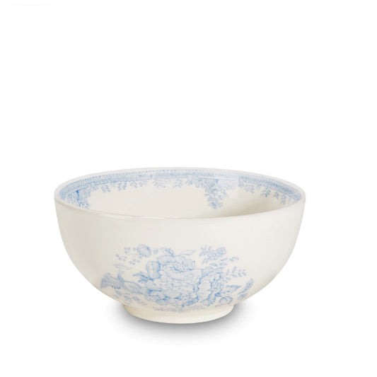 Blue Asiatic Pheasants Small Footed (Chinese) Bowl