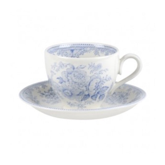 Blue Asiatic Pheasants Teacup & Saucer