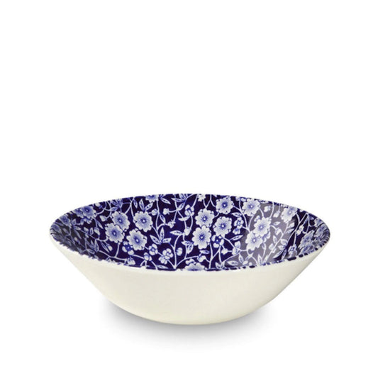 Blue Calico Cereal Bowl