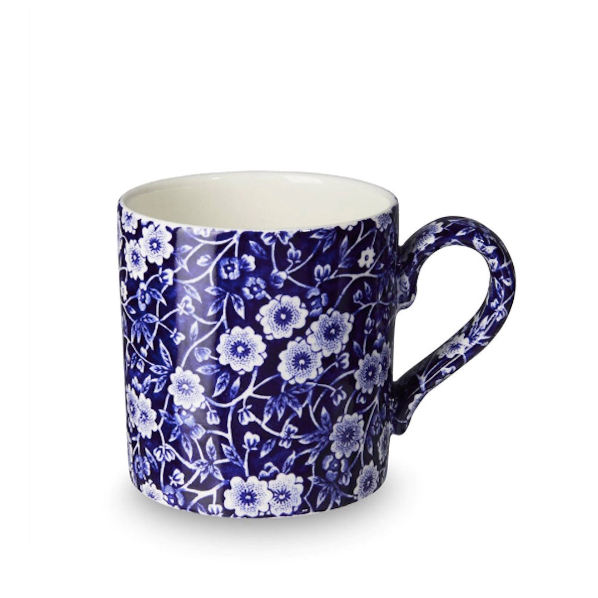 Blue Calico Half Pint Mug