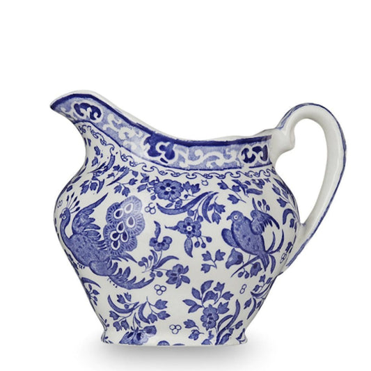 Blue Regal Peacock Cream Jug - Retired