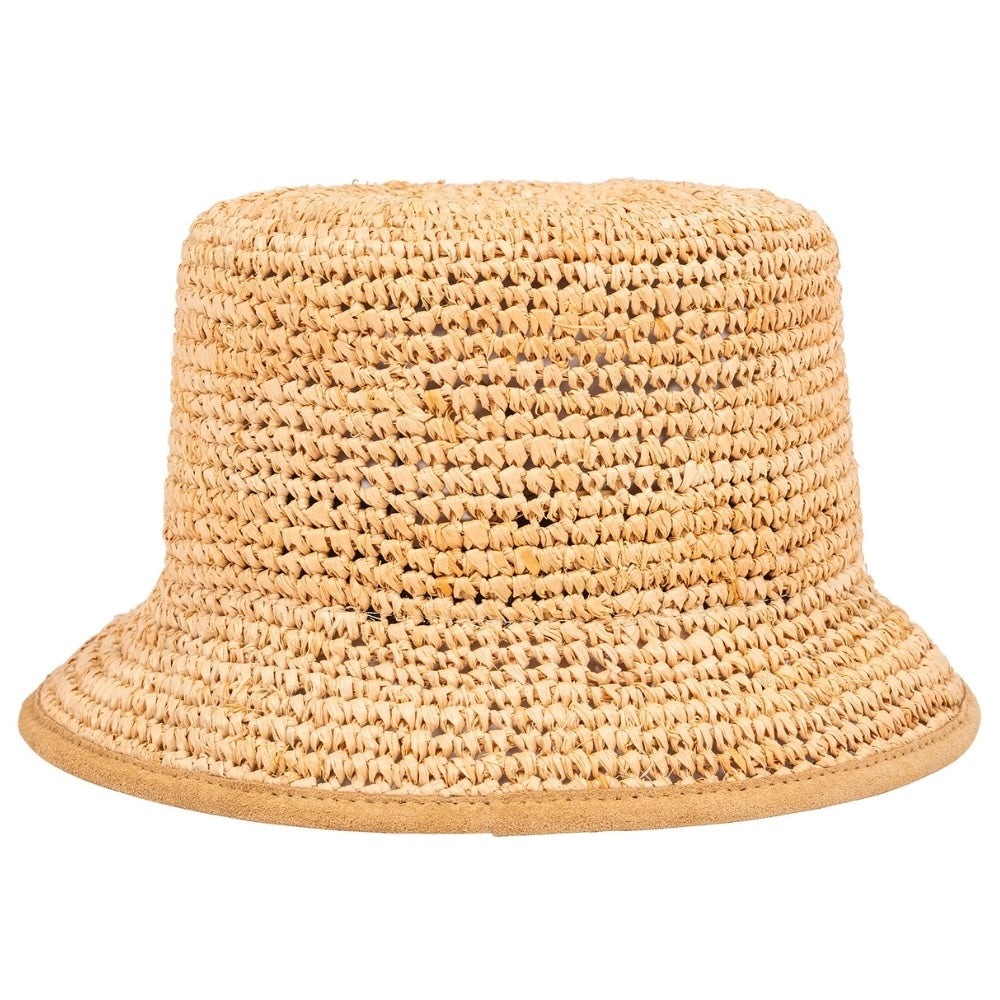 Travaux en Cours Bob Raphia Plain Natural Hat