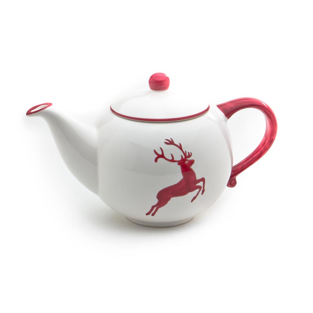 Bordeaux Deer Small Teapot 16.9oz