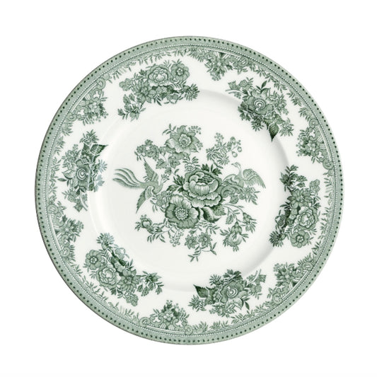 Green Asiatic Pheasants 9" Medium Plate