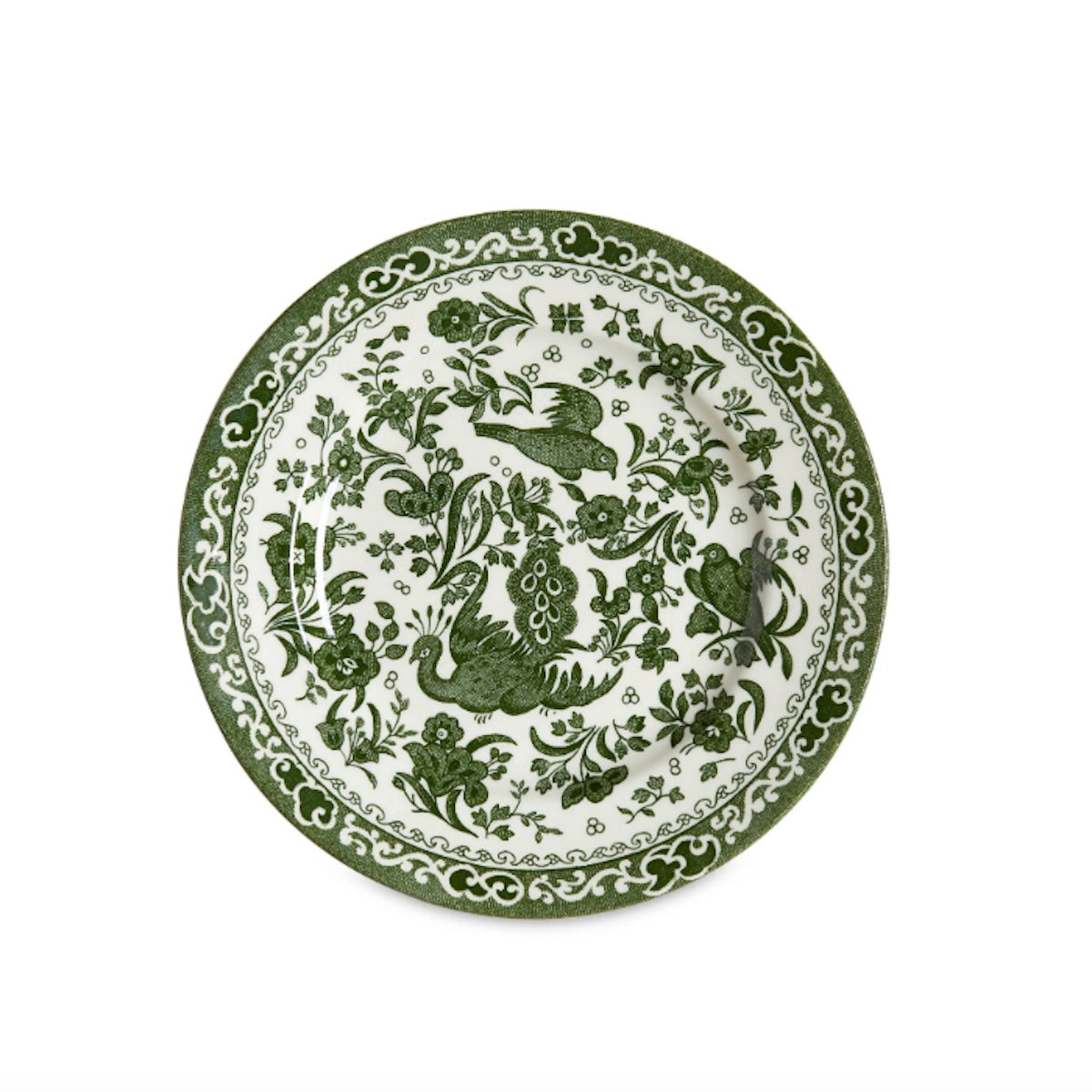 Green Regal Peacock 7" Small Plate