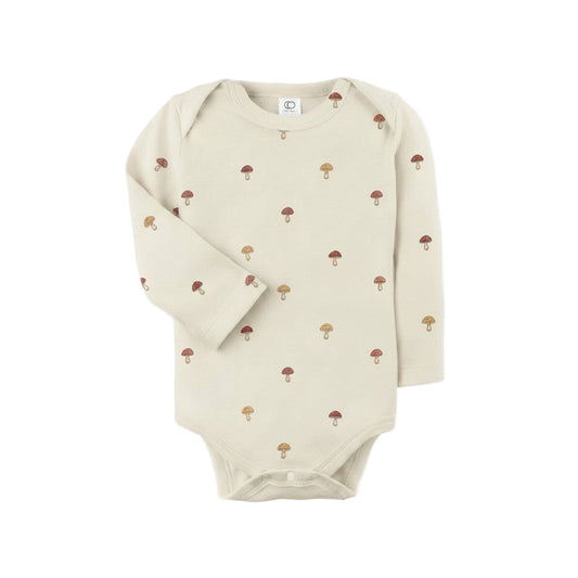 KENDI by Colored Organics - River Bodysuit - Mushroom