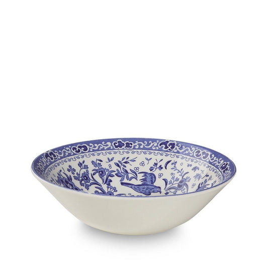 Blue Regal Peacock Cereal Bowl