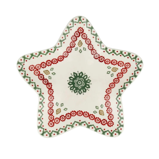 Emma Bridgewater Christmas Joy Medium Star Plate