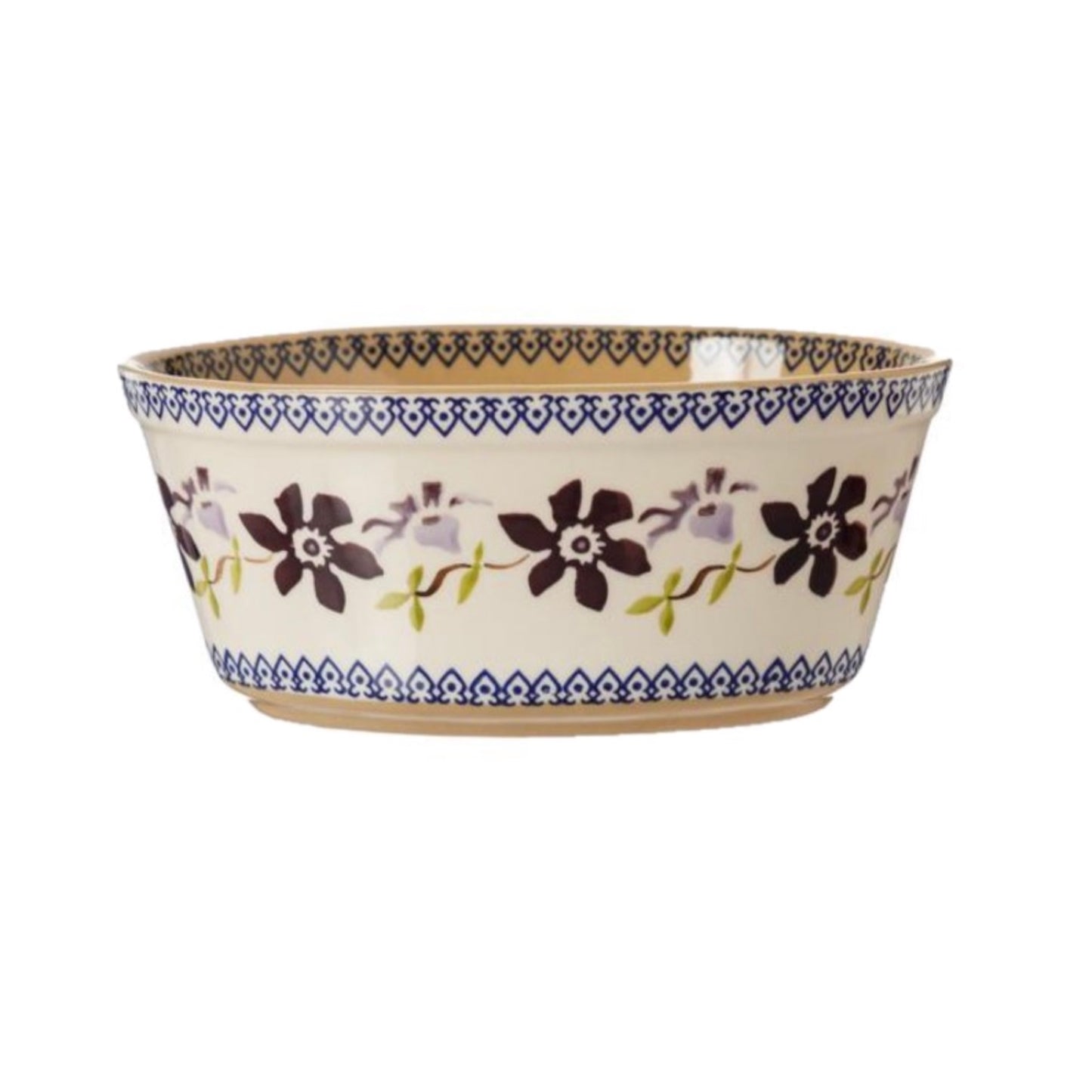 Nicholas Mosse Clematis Small Oval Pie Dish