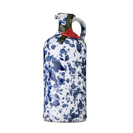 Fantasia Extra Virgin Olive Oil Ceramic-Cobalt By Galantino