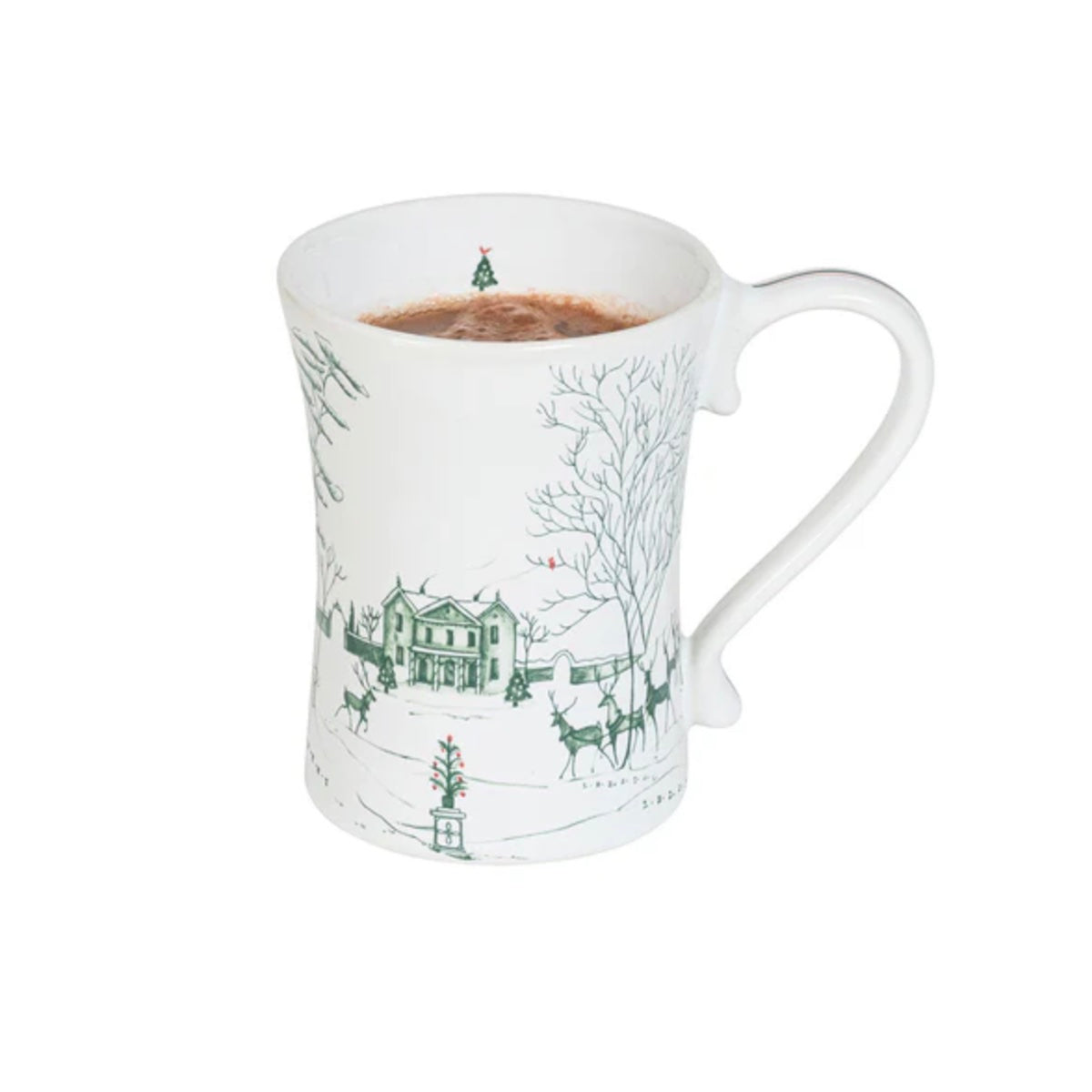 Country Estate Winter Frolic Mug - Evergreen