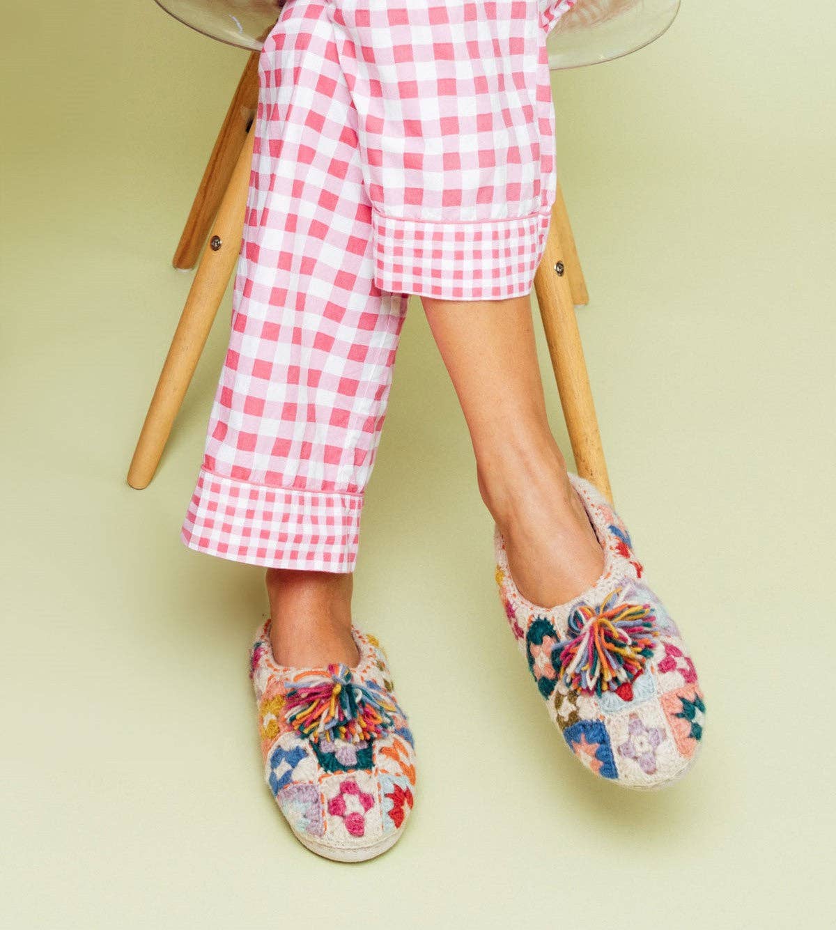 French Knot - Tiny Crochet Slipper