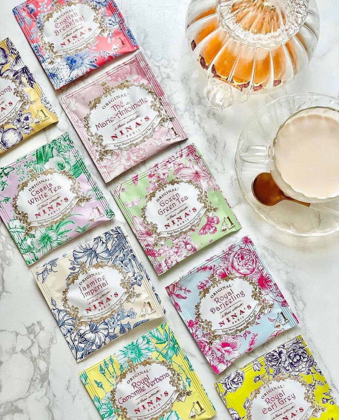 Nina's Paris Royal Series Discovery Box - 10 Tea Bags