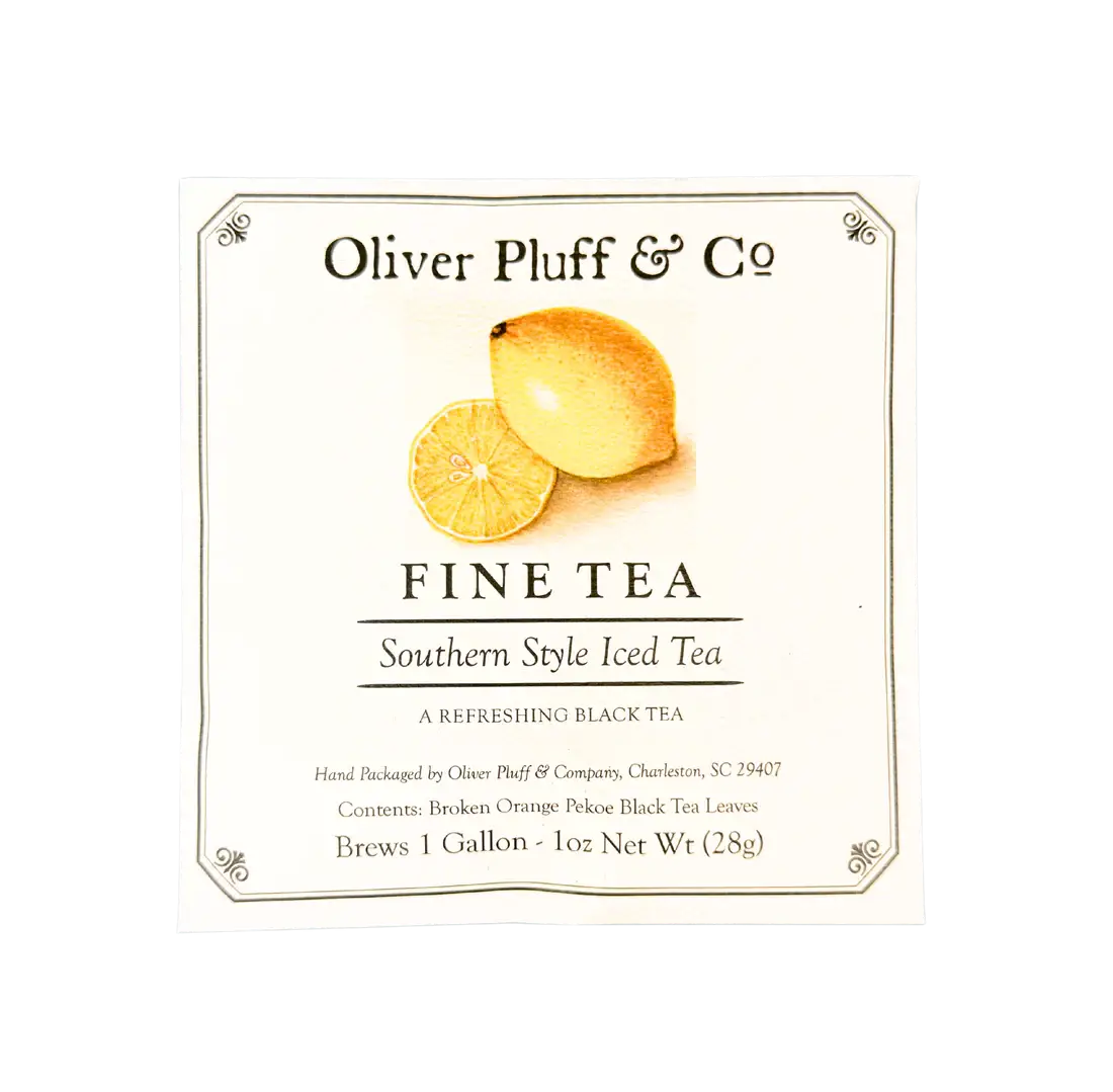 Oliver Pluff & Company - Southern Style Iced Tea - 1 Gallon Envelope