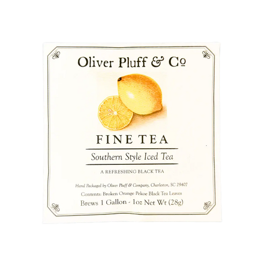 Oliver Pluff & Company - Southern Style Iced Tea - 1 Gallon Envelope