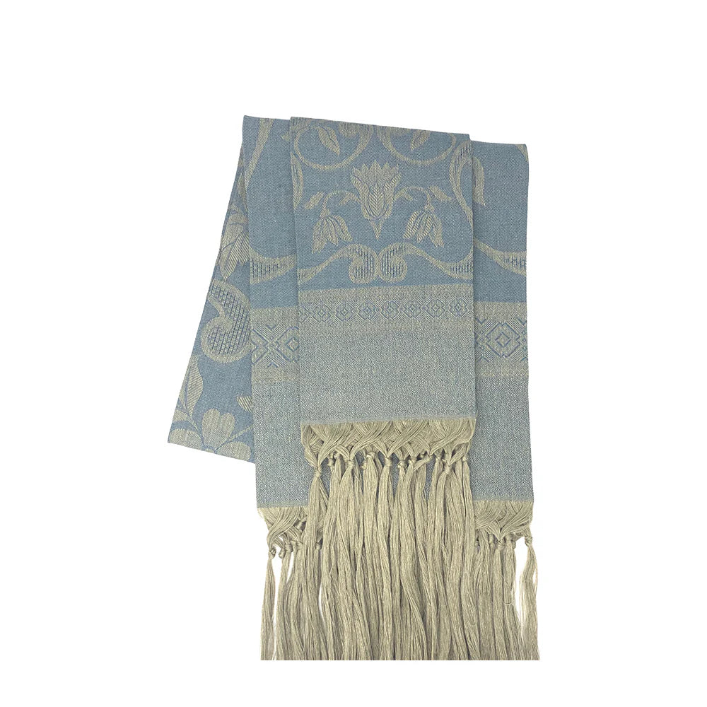 Damasco Rustica 100% Linen Large (Bath) Towel with Fringe 47" x  28"