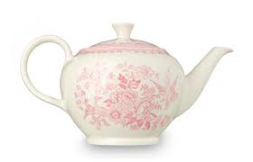 Pink Asiatic Pheasants Small Teapot