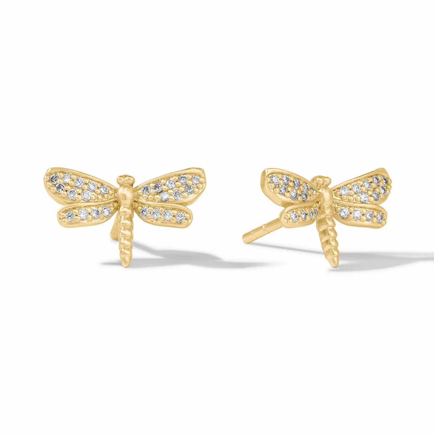 Julie Vos Dragonfly Pave Stud