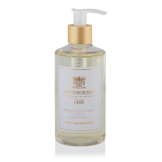 Dublin Tea Rose, Oud & Patchouli Body Wash